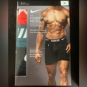 Nike 3-pack boxer briefs size medium